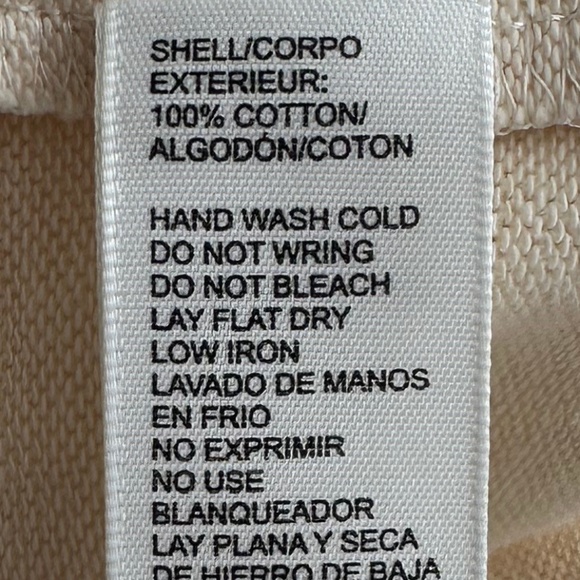 Rebecca Minkoff Janine Puff Sleeve Cotton Henley Top Cream M Casual Feminine - Picture 11 of 13